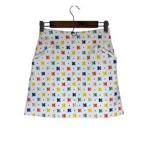 Vintage Retro Mini Skirt 6 Colorful Mod Go Go Funky Edgy Classic Chic Glam 80s